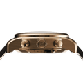 Side view of RAM Bélier R3013SR/6 Swiss watch with 42mm stainless steel case and crown details